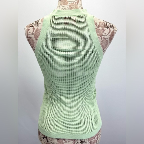 SOLID & STRIPED Pistachio Green CARSON Ribbed Fitted Tank Top size M - Picture 4 of 12